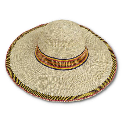 Beach hat |Straw hat |Sun hat | Straw hat for women| Bolga Basket | Farmers hat | Vintage hat | Women hat |Dad hat |Summer hat|African hat - AfricanheritageGH