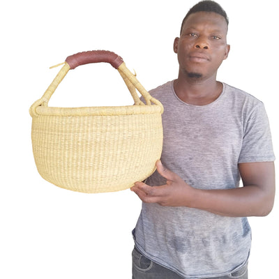 Shopping basket |African Market basket | Market bag | Kids  basket |Picnic basket |Fruit basket |Bolga basket | Straw bag | Makeup organizer