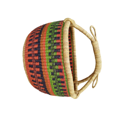 Round Bolga Market Basket