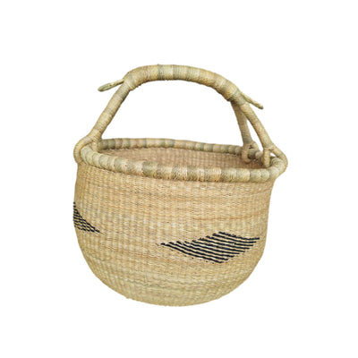 Market Basket| Harvest Basket |Storage basket | African basket | Straw basket | Woven basket | Gift basket | African market basket