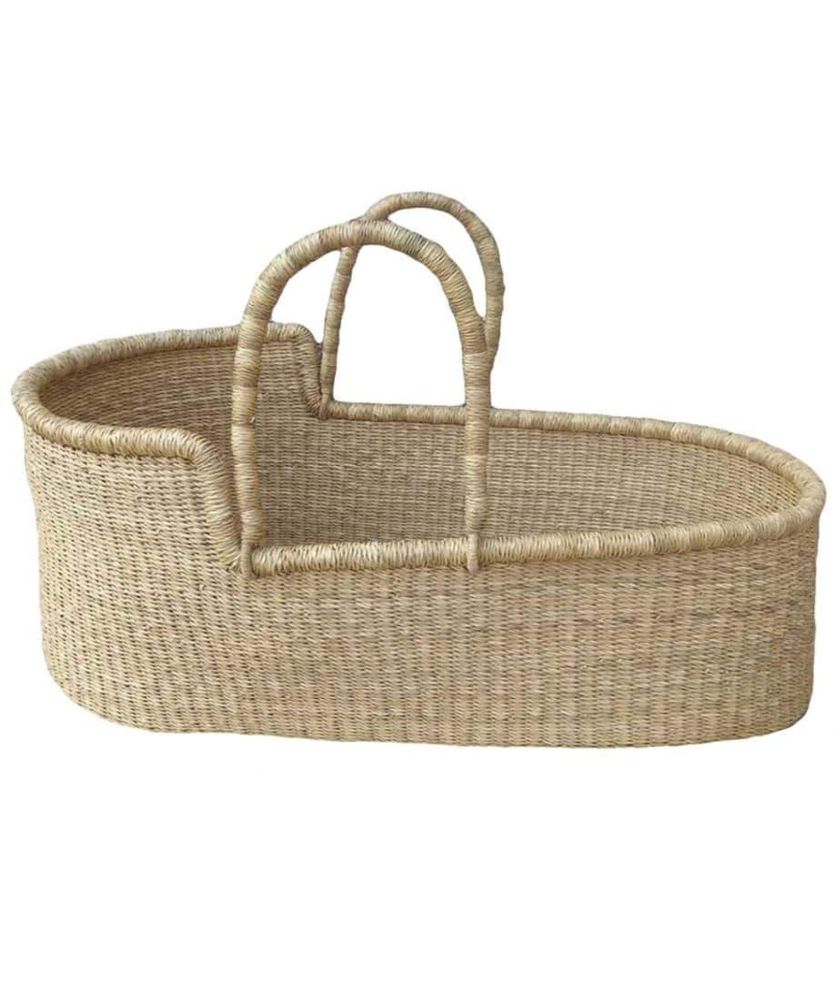 Moses basket | Baby bassinet| Baby nest | Baby Moses basket | Infant Lounger | Nursery decor | Baby mobile | Moses Bassinet | Bassinet - AfricanheritageGH