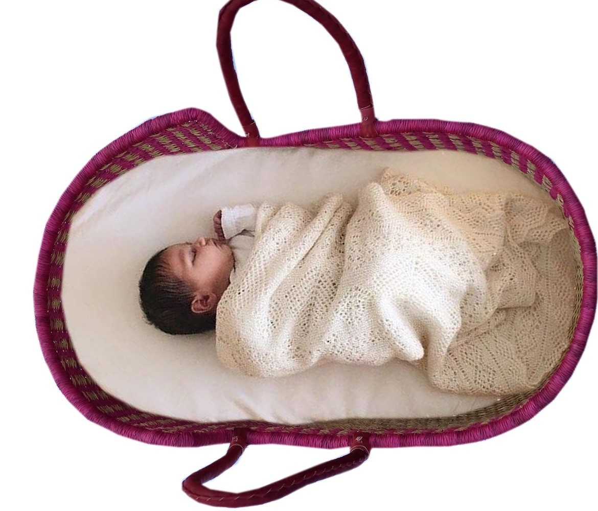 Toddler bed frame | Moses Basket| Kids bed frame |Moses Korb | Baby Basket | Baby Moses Basket | Children bed frame | Baby Bassinet - AfricanheritageGH