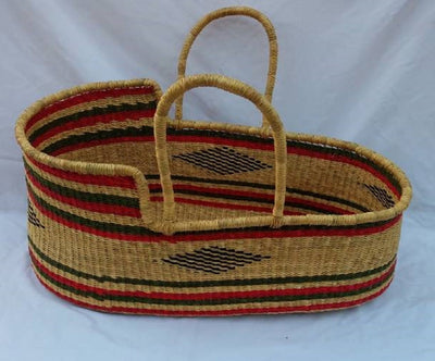 Queen bed |Baby Travel Bed | Cosleep Baby Bed | Co-Sleeper | African Moses Basket | Baby basket | Moses basket | Toddler bed | Nursery bed - AfricanheritageGH