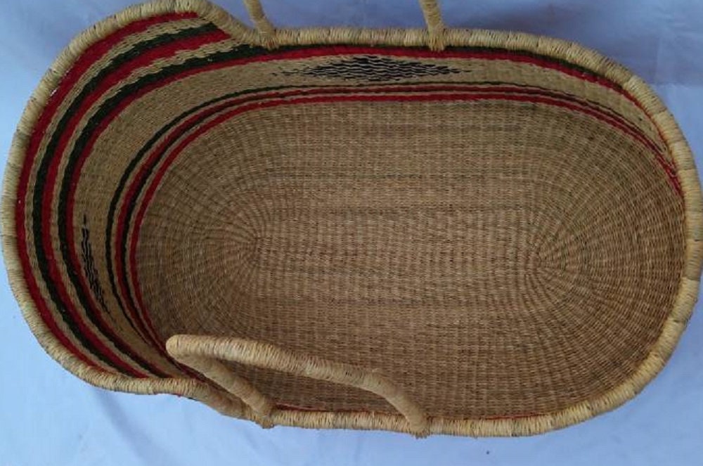 Queen bed |Baby Travel Bed | Cosleep Baby Bed | Co-Sleeper | African Moses Basket | Baby basket | Moses basket | Toddler bed | Nursery bed - AfricanheritageGH