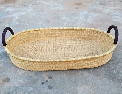 Baby Diaper Changing Table Basket | Baby Moses Basket | Newborn Baby Woven Gift Basket - AfricanheritageGH