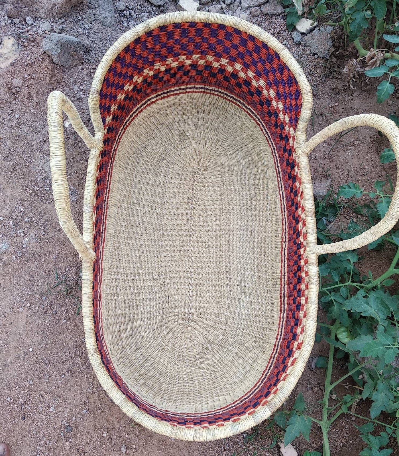 Baby Moses Basket | Baby bassinet| Baby shower gift | Baby bed | African Moses Basket | Nursery decor |Baby gift |Kids bed frame |Bassinet