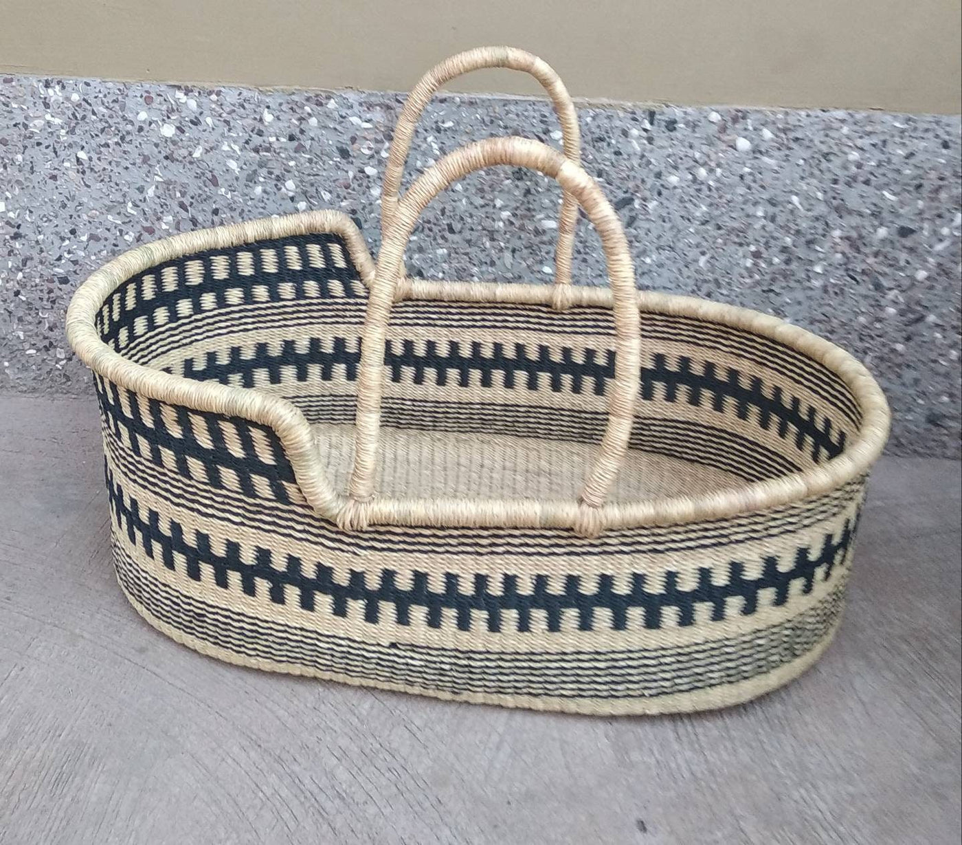 Moses basket | Newborn girl coming home outfit |Baby boy | Toddler bed furniture | Baby bassinet | Moses Bassinet | Wicker baby bassinet - AfricanheritageGH