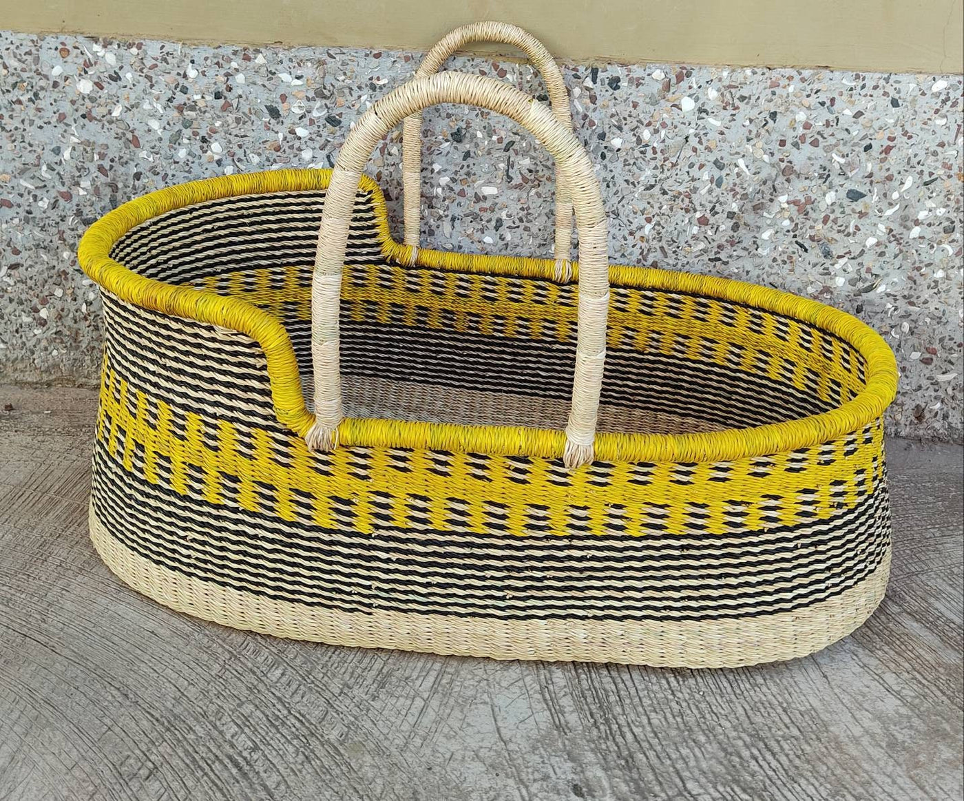 Moses basket for baby | Baby bassinet | Baby nest - AfricanheritageGH