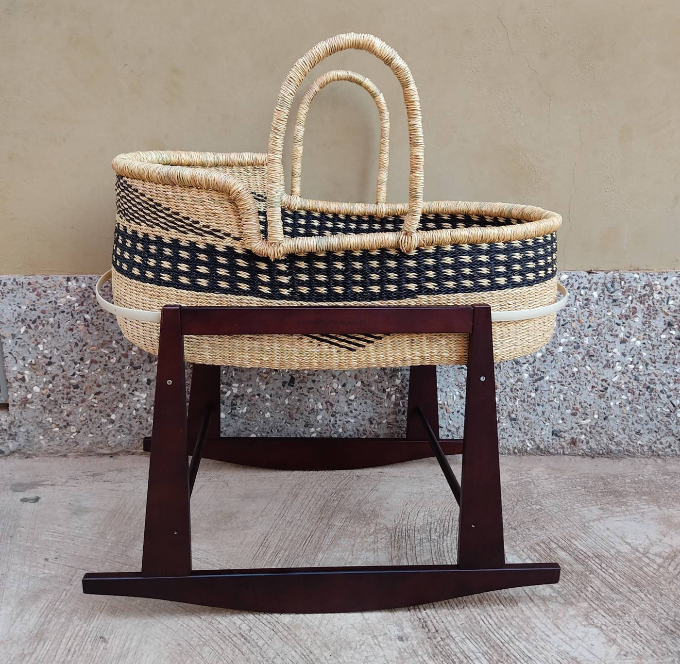 Moses basket | Baby bassinet| Baby Shower Gift Basket | Baby Moses basket |Expecting mom gift| Baby gift basket | Baby mobile |  Kids bed - AfricanheritageGH