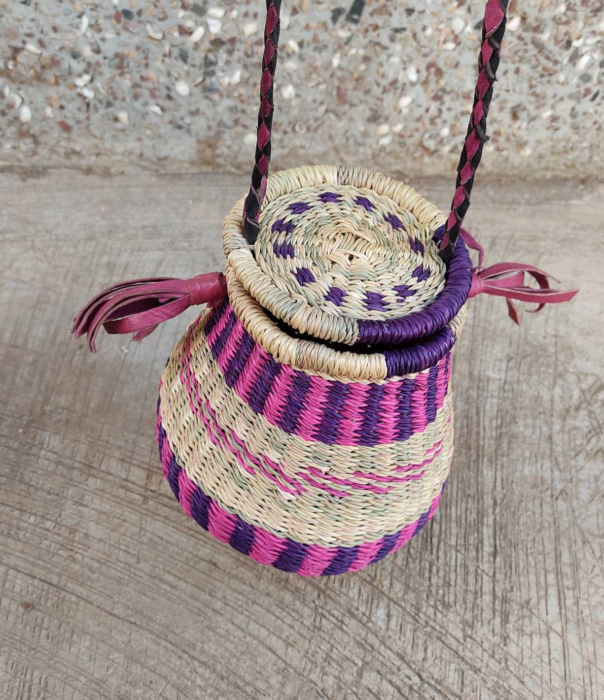 Straw bag | Straw handbag | Basket  storage| Straw tote| women handbag | Men bag | Summer bag | Round straw bag | Straw crossbody bag - AfricanheritageGH