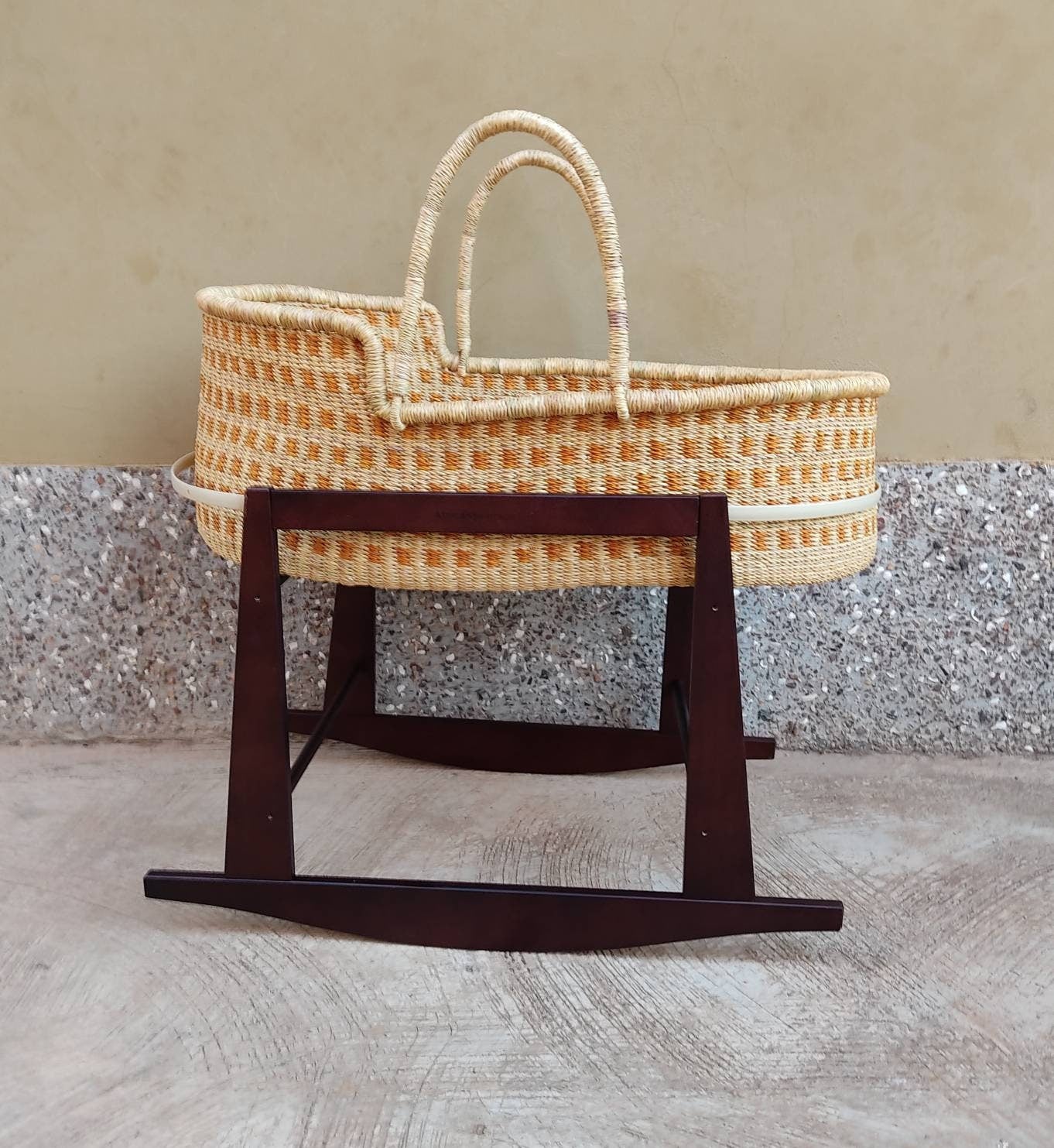Moses basket | Baby bassinet| Baby nest | Baby Moses basket | Mom Gift Basket | Vegan Gift Basket | Moses Bassinet | Bassinet - AfricanheritageGH