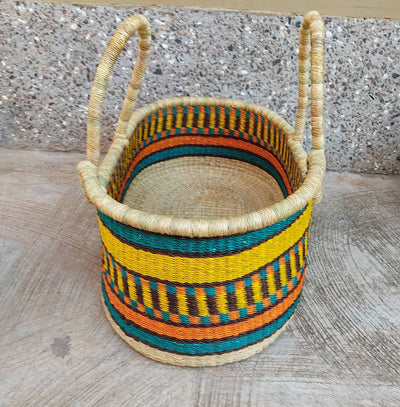 Ghana Woven Baby Moses Basket Bassinet - AfricanheritageGH