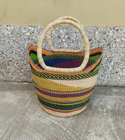 Large Ghana Market Basket - AfricanheritageGH