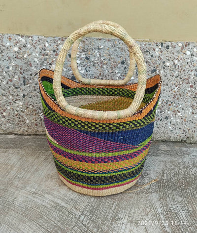 Large Ghana Market Basket - AfricanheritageGH