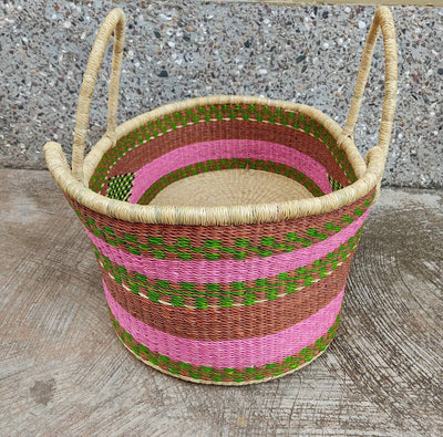 Moses Basket | Woven Baby Basket | Baby Gift Basket | Newborn Gift Basket | Expecting Mom Gift Basket | New Baby Gift Basket - AfricanheritageGH