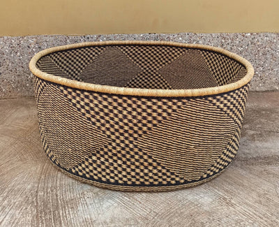 Laundry Basket Without Handle | Blanket Basket | Laundry Bag | Large Laundry Basket | Woven Basket | Ghana Basket | Storage Basket - AfricanheritageGH