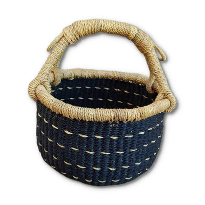 Small storage Basket | Bolga Basket | Baby gift basket | Bolga market basket | Woven Basket - AfricanheritageGH