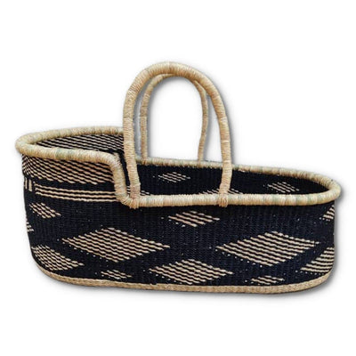 Ghana Woven Moses Basket For Snuggle me and Dockatot - AfricanheritageGH